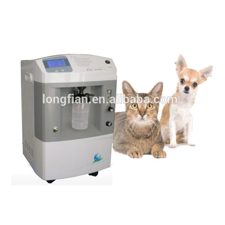 Zuurstofconcentrator voor gebruik door huisdieren