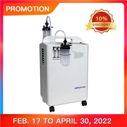 Zuurstoftherapie Dual Flow Zuurstofconcentrator 5L